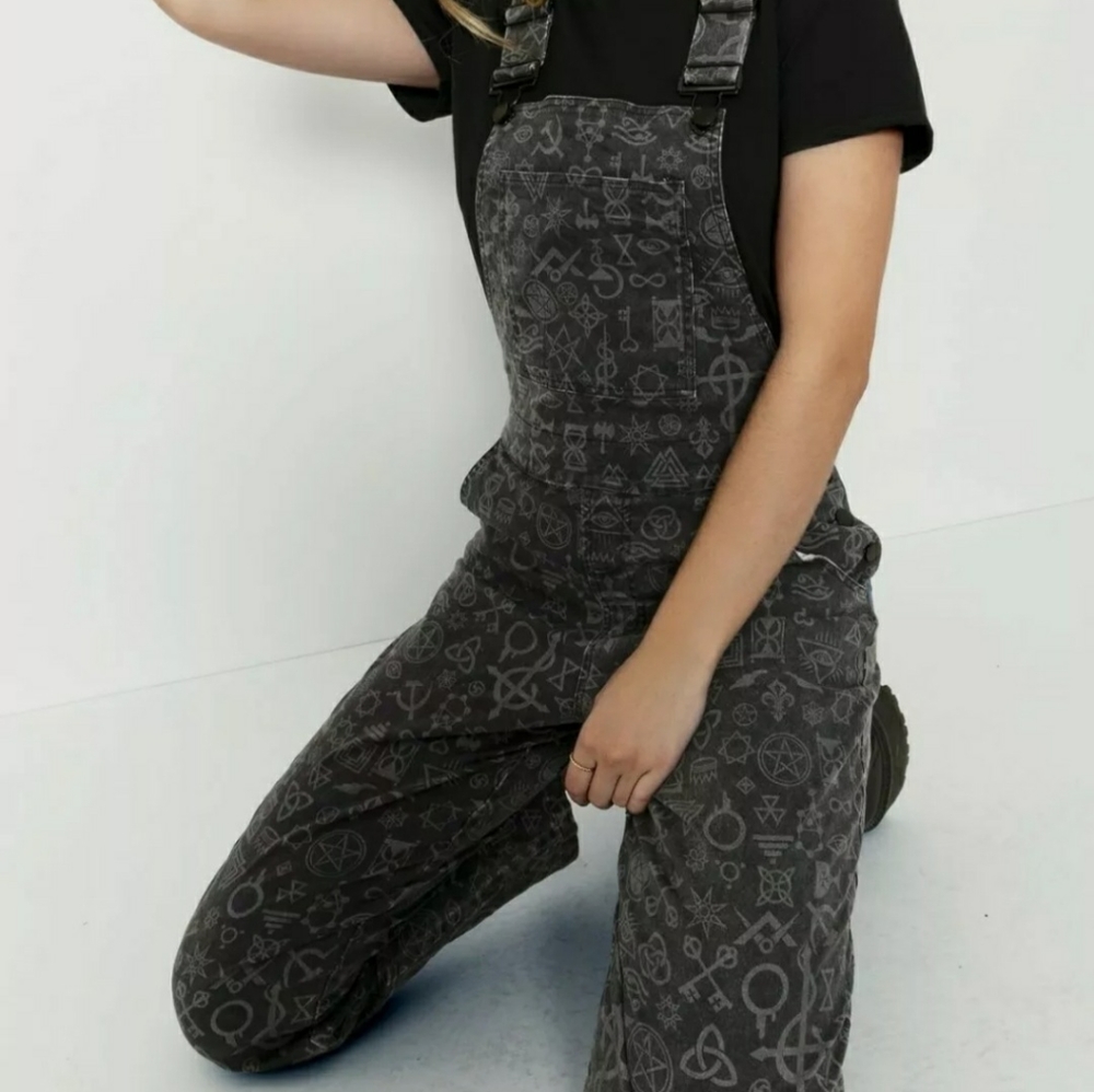 Blackmilk Secret Symbols Overalls- Seconds